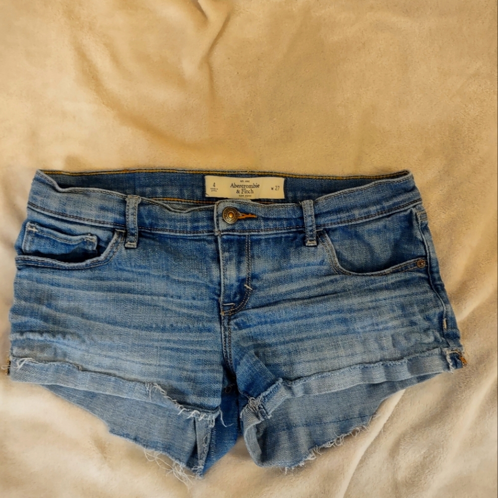 Abercrombie and Fitch - Cut-off Jean Shorts